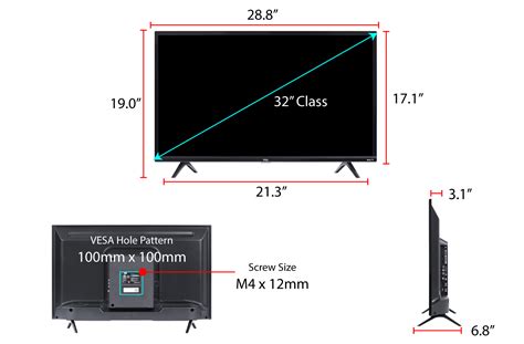 TCL 32 Class 3 Series FHD LED Roku Smart TV 32S327 TCL USA