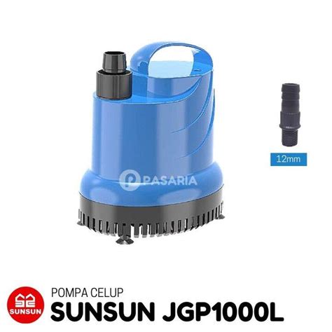 SUNSUN JGP1000 JGP 1000 Liter Jam Pompa Celup Aquarium Kolam 15W