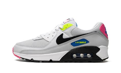 Nike Air Max 90 "Grey / Neon" - Stadium Goods