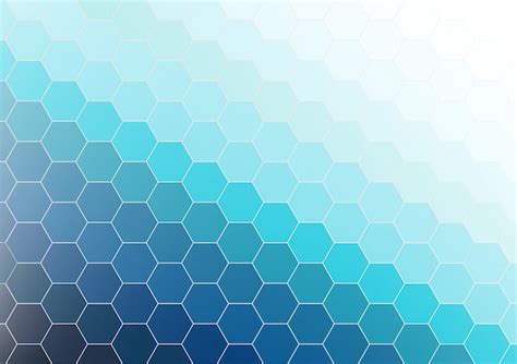 De Fondo Abstracto Hexagonal Vector Premium