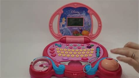 Vtech Disney Princess Magic Wand Laptop Cinderella Educational Toy