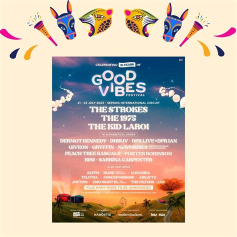 Good Vibes Festival Single Day Sunday Rd July Ga Pass The