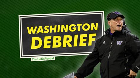 Year One Debrief: Kalen DeBoer & Washington Huskies Football - College ...