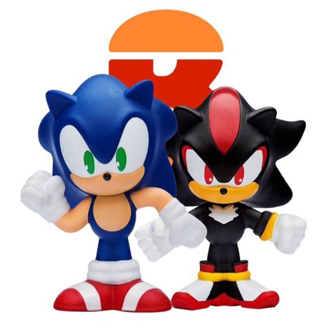 Kit Sonic E Shadow Sonic The Hedgehog Burger King Shopee Brasil