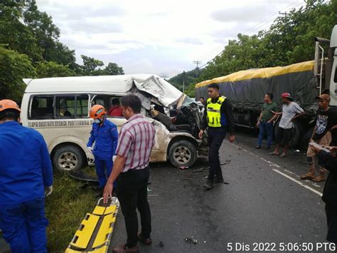 Pemandu Penumpang Van Maut Nahas Tiga Kenderaan Deasoka