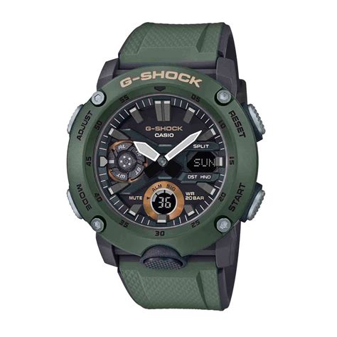 Casio G-Shock G-Carbon Green Watch