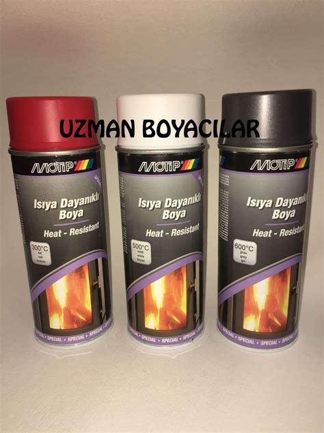 Isıya Dayanıklı Sprey Boya Uzman Boyacılar