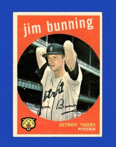 1959 Topps Set Break 149 Jim Bunning EX EXMINT GMCARDS EBay