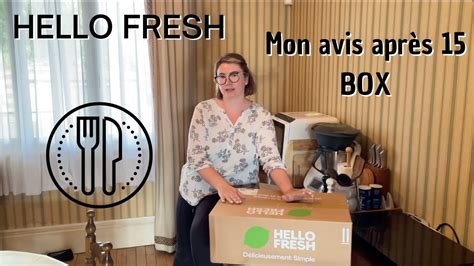 Hellofresh Mon Avis Apr S Box Menu De La Semaine Youtube