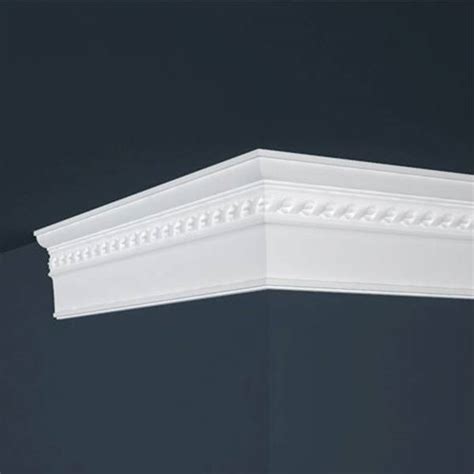 Moulure de plafond d époque Marbet B 52 34 x 98 mm polystyrène