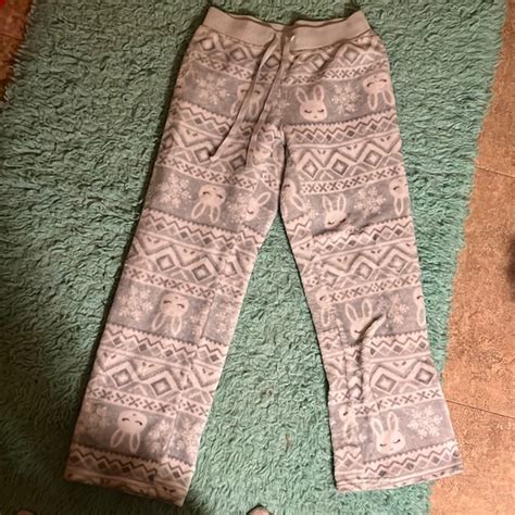 Justice Pajamas Justice Pajama Pants With Rabbits Poshmark