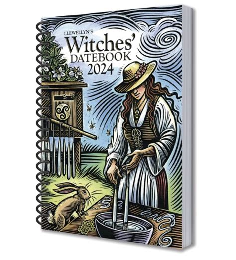 Llewellyns Annual Witches Datebook Planner Calendar