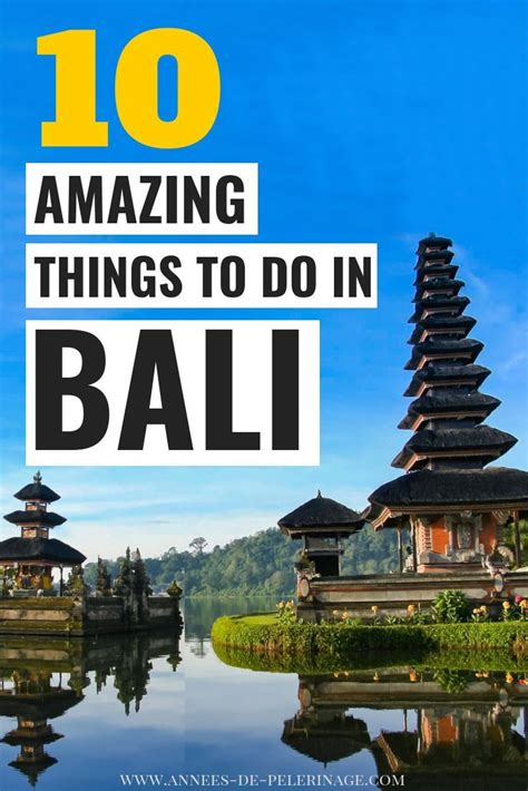 10 Absolutely Amazing Things To Do In Bali Indonesia Indonesia Travel Travel Destinations