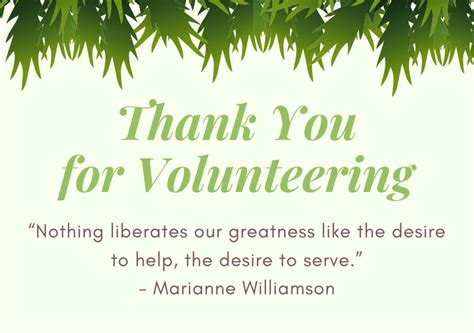 Volunteer Appreciation Week 2025 Quotes For Employees Leona A Cox