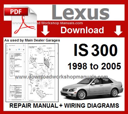 Lexus Is Service Repair Workshop Manual