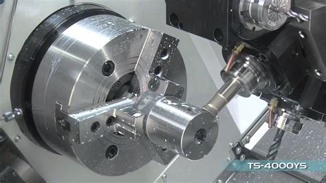 Takisawa Ts 4000ys Cnc Turning Centre Y Axis And Sub Spindle Youtube