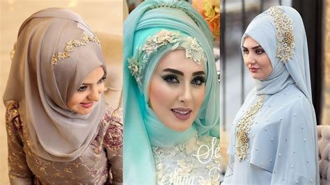 Wedding Hijab Styles Best Hijab Styles For Weddings Bridal Hijab Styles