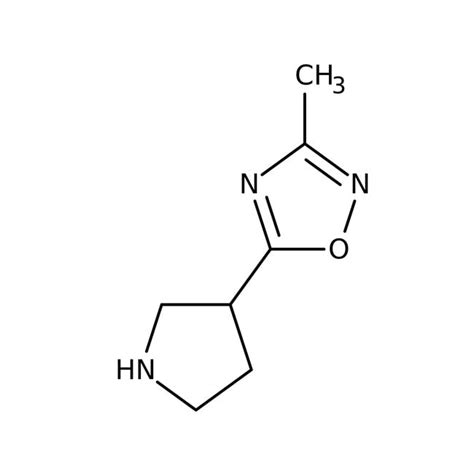 3 Methyl 5 3 Pyrrolidinyl 1 2 4 Oxadiazole Hydrochloride Thermo