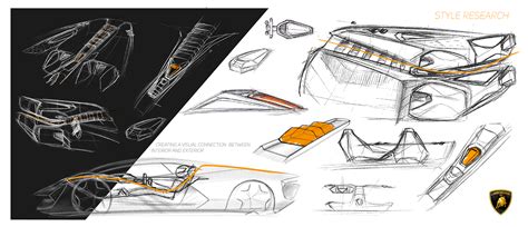 LAMBORGHINI TERZO MILLENNIO INTERIOR STUDY on Behance