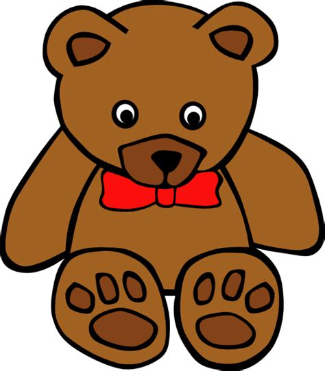 Cute Cartoon Teddy Bear Clip Art Library