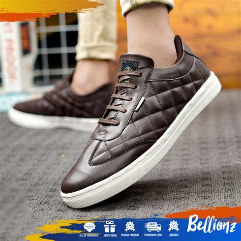 Jual Blz X Maurits Sepatu Sneakers Kulit Pria Casual Pria Sepatu