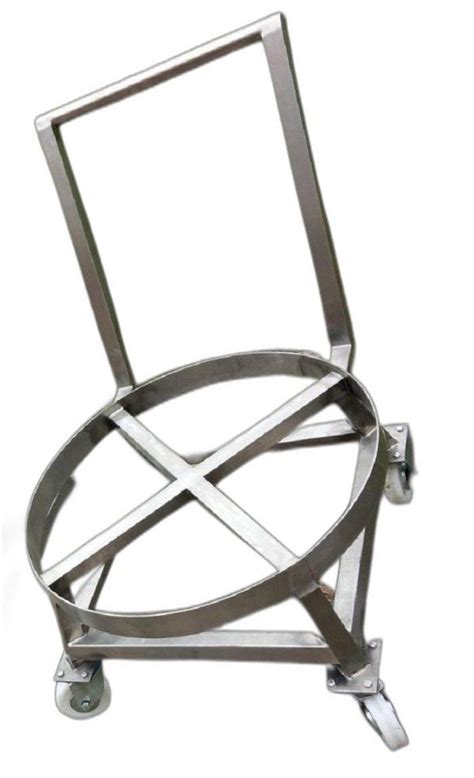 Ft Stainless Steel Material Handling Trolley Load Capacity Ton At