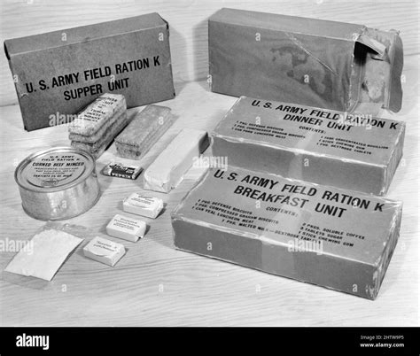 Army Rations World War Ii Breakfast Hi Res Stock Photography And Images