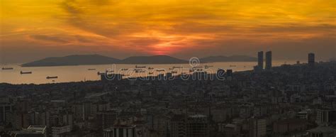 Pendik or Kartal View - Istanbul - Turkey Stock Photo - Image of white ...