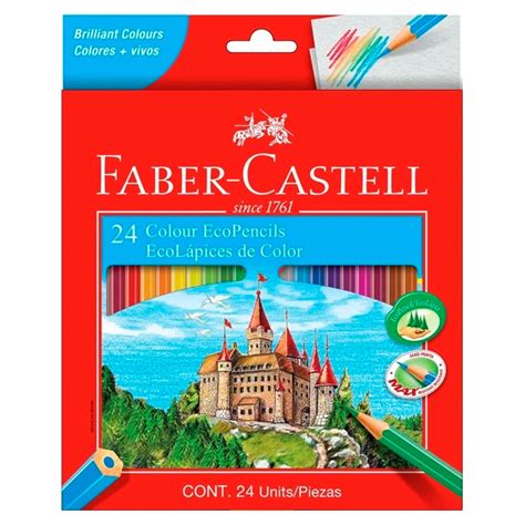 Lápices de Color Faber Castell 24 unds Xtreme Clean