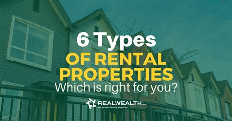 Types Of Rental Properties Which Is Right For You