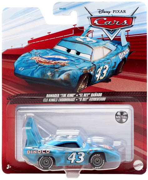 Disney / Pixar Cars Metal Damaged The King Diecast Car - Walmart.com