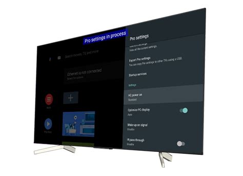 BRAVIA Pro Mode Professional Settings For Professional Users Sony Pro