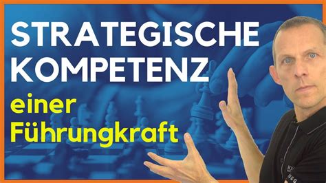 Strategische Kompetenz Teil Der Wichtigsten Kompetenzen Einer