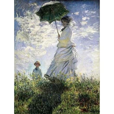 Femme A L Ombrelle Poster Print By Claude Monet Walmart