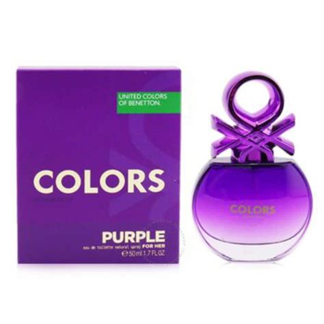 Benetton Colors Purple Eau De Toilette Spray 50ml17oz 8433982007415 Fragrances And Beauty