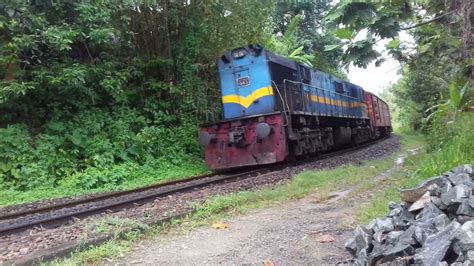 Sri Lanka Railway M A Train No Mirissa Railway Station Youtube