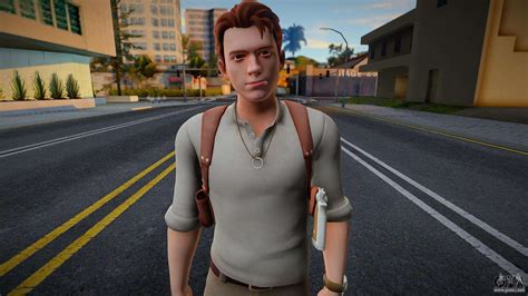 Nathan Drake 2022 for GTA San Andreas