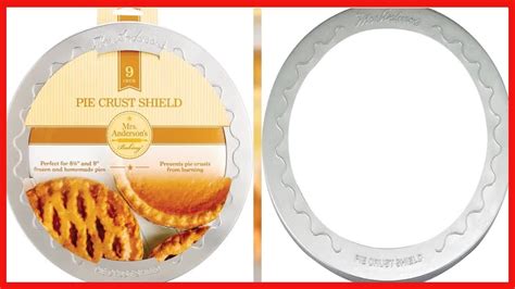 Mrs Andersons Baking Pie Crust Protector Shield Fits Inch Pie