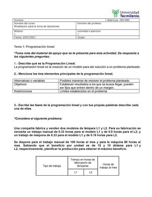 Actividad 4 Modelos Modelación para la toma de decisiones