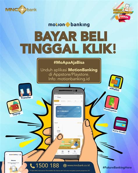 RCTI On Twitter MOTIONBANKING AJIB Utk Kebutuhan Transaksi Perbankan