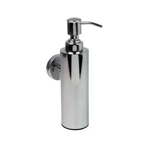 Stainless Steel Manual Veer Round Soap Dispenser At Rs In Delhi