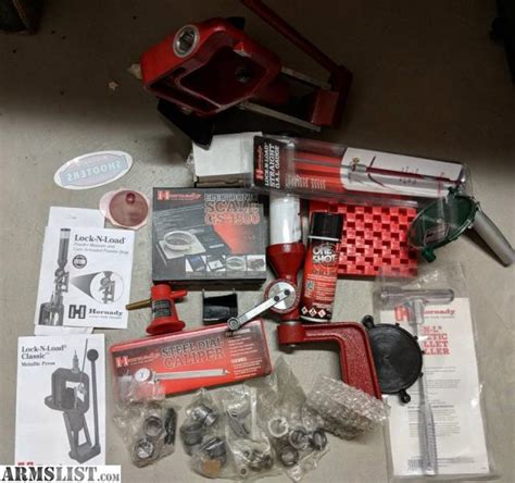 Armslist For Saletrade Hornady Lock N Load Classic Deluxe Reloading Kit