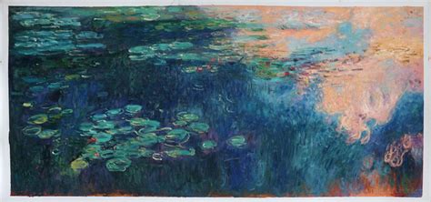 Original Monet Water Lily Painting - Mural Wall