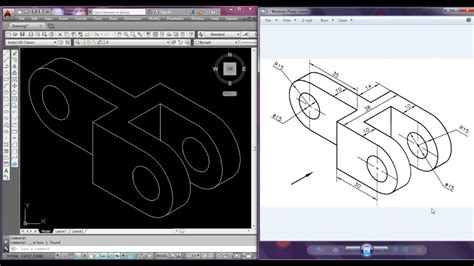 How To Make Isometric Drawing In Autocad Youtube