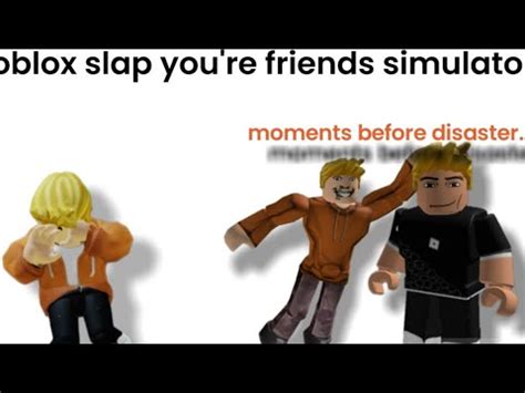 Roblox Slap You Re Friends Simulator Youtube