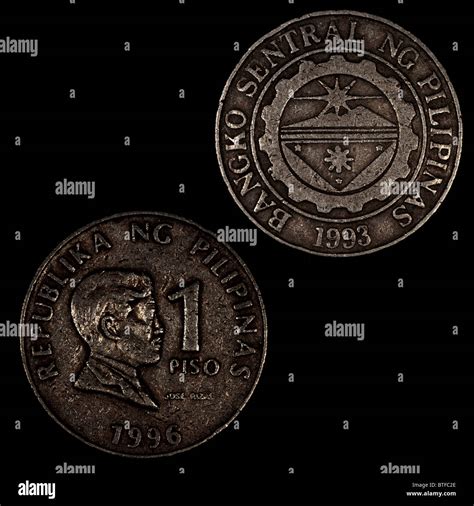 1 Piso Coin From The Philippines Stock Photo Alamy