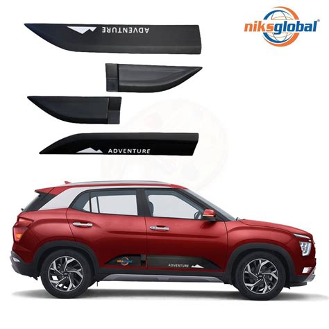 Hyundai Wheeler Niks Global Creta Side Body Cladding Adventure