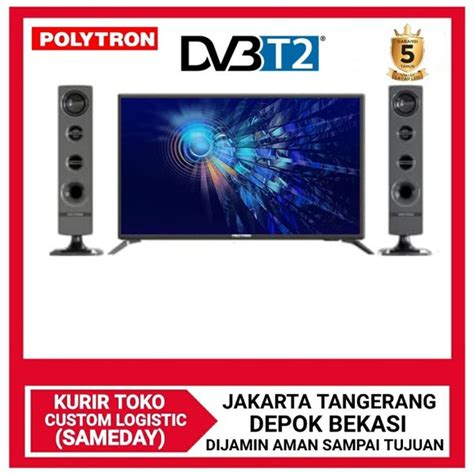 Jual POLYTRON LED DIGITAL TV 32 INCH DVB T2 PLD 32TV1855 Di Lapak