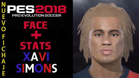 Como Crear A Xavi Simons En Pes How To Create Face Y Stats