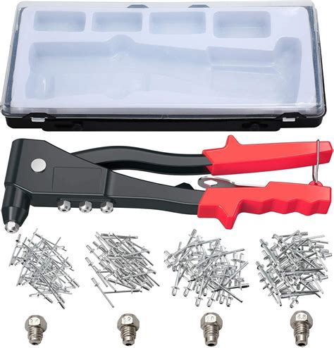 Esynic Riveting Tool Pop Rivet Kit Professional Pop Rivet